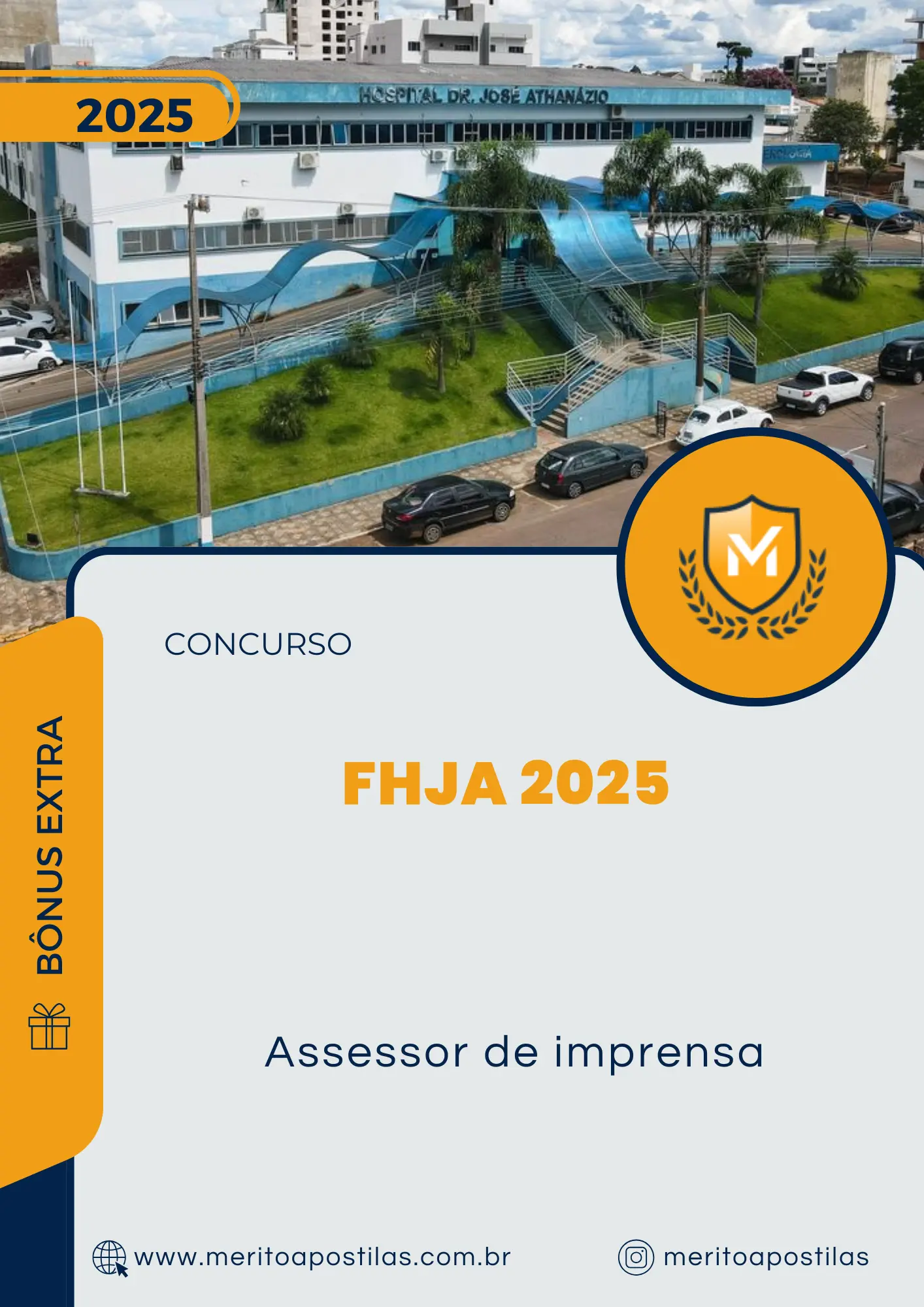 Apostila Assessor de Imprensa Concurso Fundação Hospitalar Dr José Athanázio SC 2025