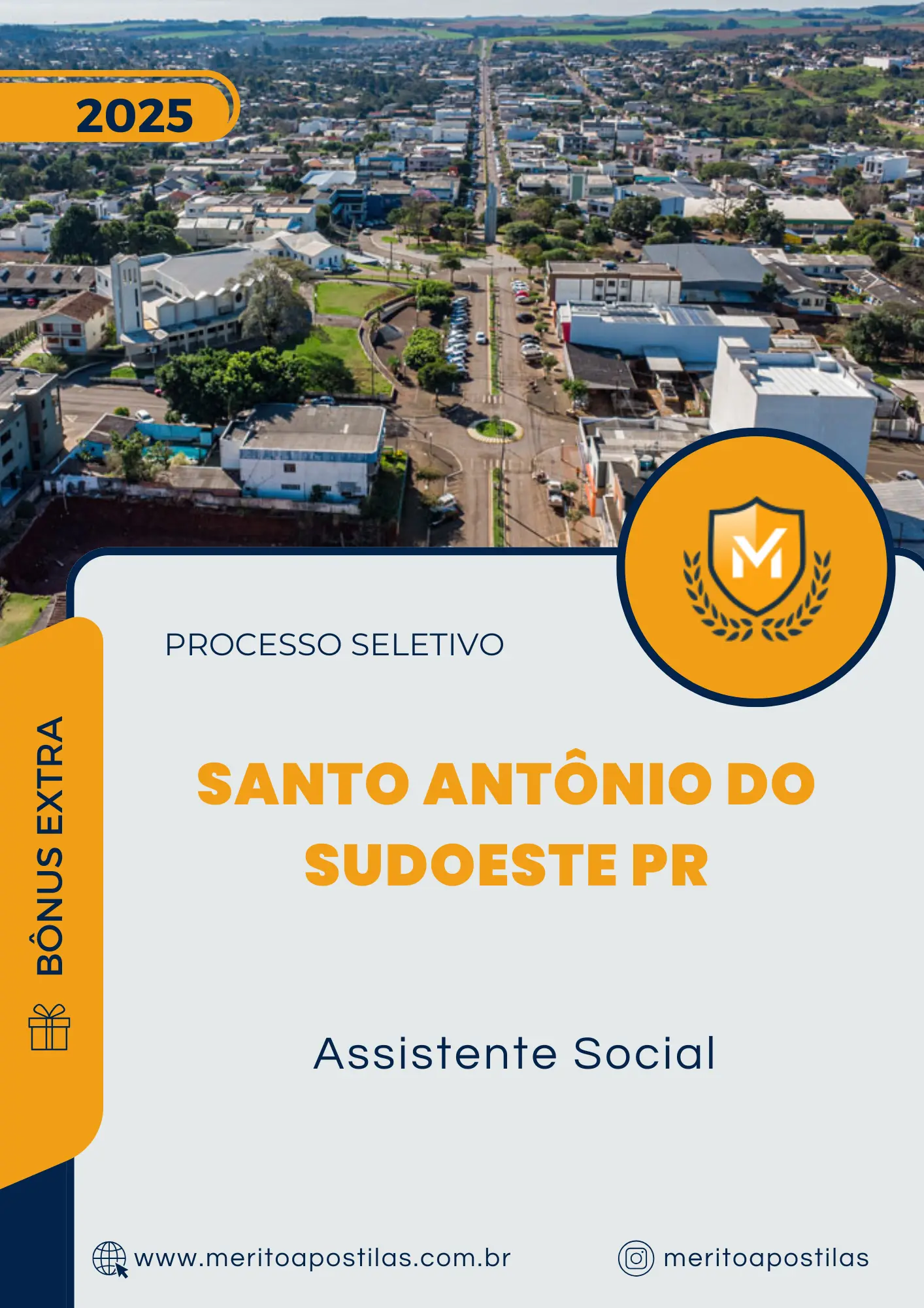 Apostila Assistente Social Processo Seletivo de Santo Antônio do Sudoeste PR 2025