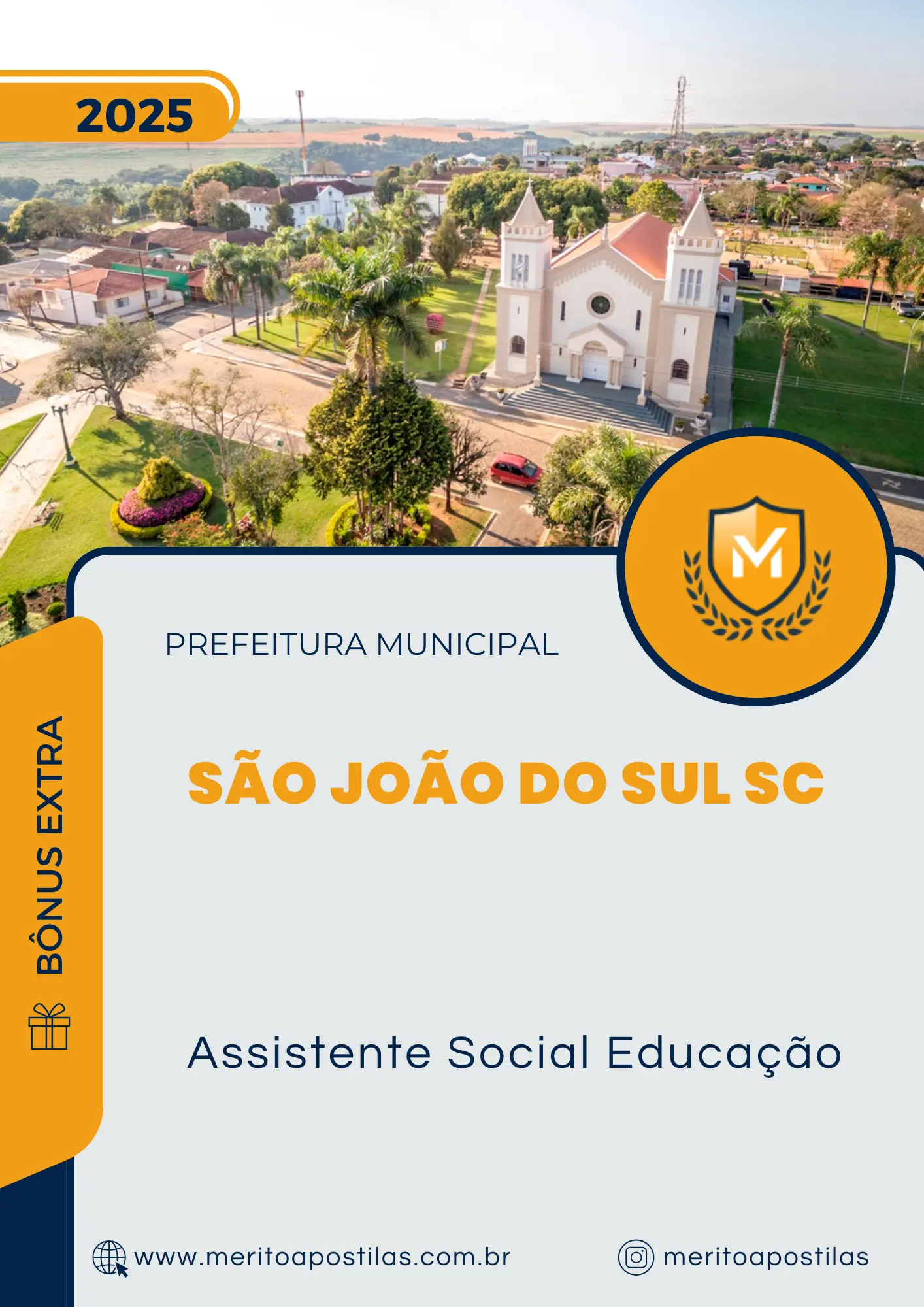 Apostila Assistente Social Educação Prefeitura de São João do Sul SC 2025