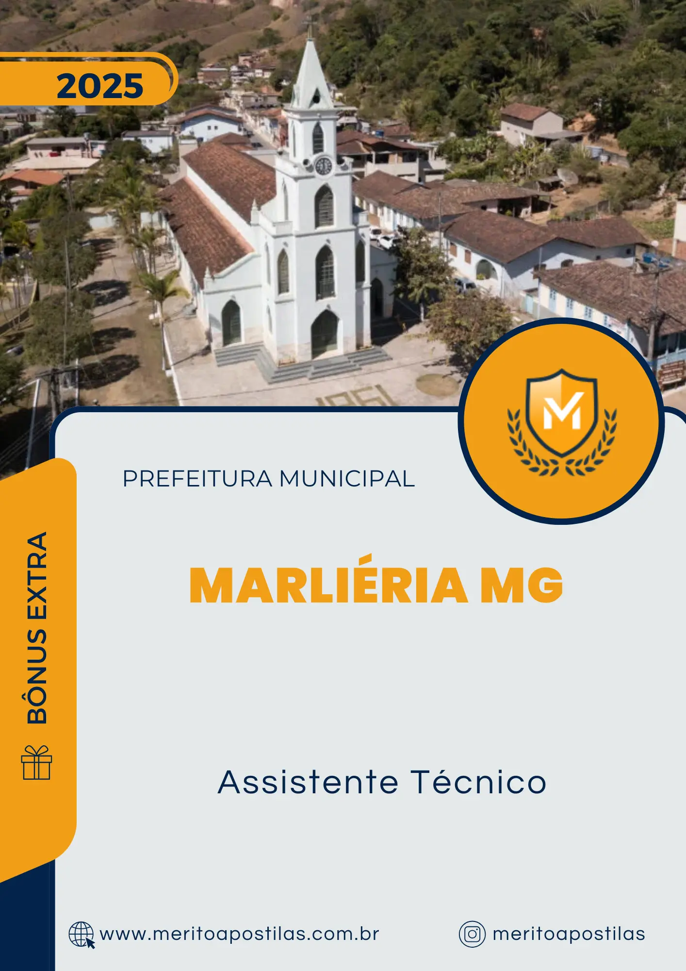 Apostila Assistente Técnico Prefeitura de Marliéria MG 2025