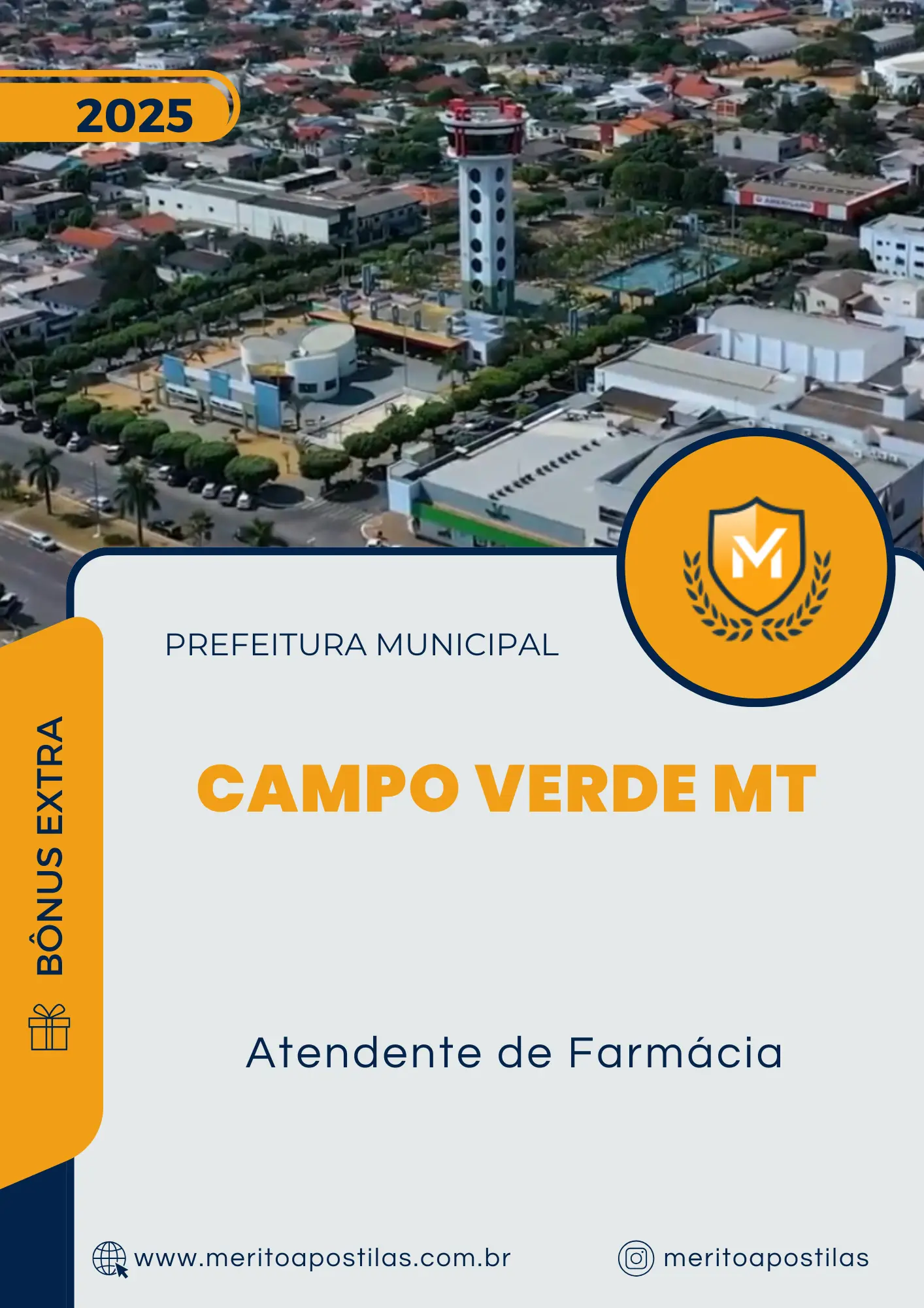 Apostila Atendente de Farmácia Prefeitura de Campo Verde MT 2025