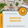 Apostila Auxiliar Administrativo III Prefeitura de Maripá de Minas MG 2025