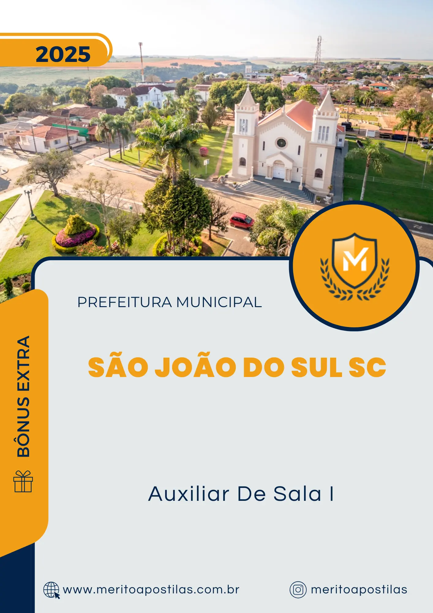 Apostila Auxiliar De Sala I Prefeitura de São João do Sul SC 2025