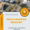 Apostila Auxiliar de Consultório Dentário Prefeitura de Nova Canaã do Norte MT 2025