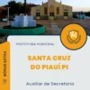 Apostila Auxiliar de Secretaria Prefeitura de Santa Cruz do Piauí PI 2025