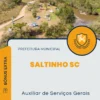 Apostila Auxiliar de Serviços Gerais Prefeitura de Saltinho SC 2025