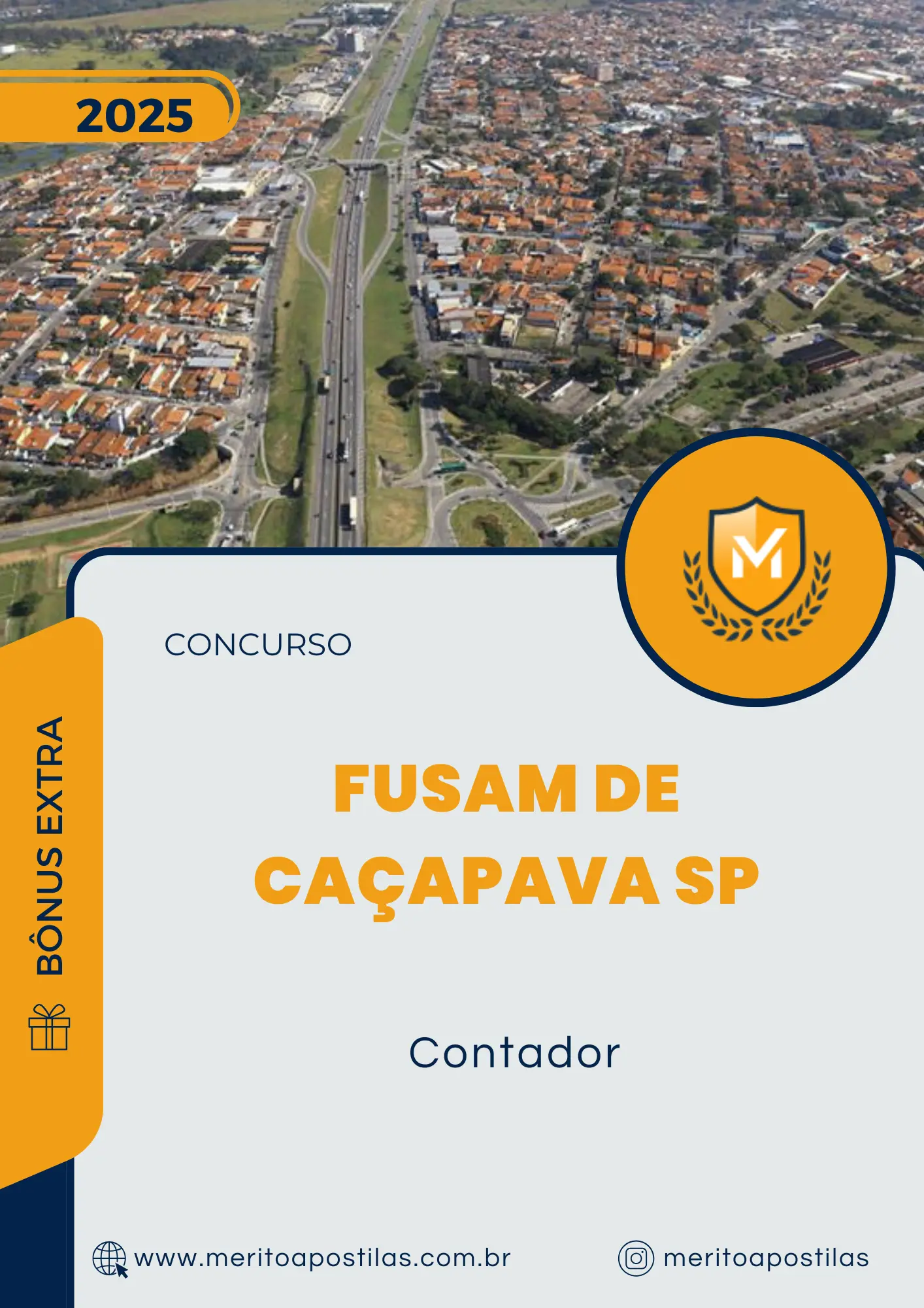 Apostila Contador Concurso FUSAM de Caçapava SP 2025
