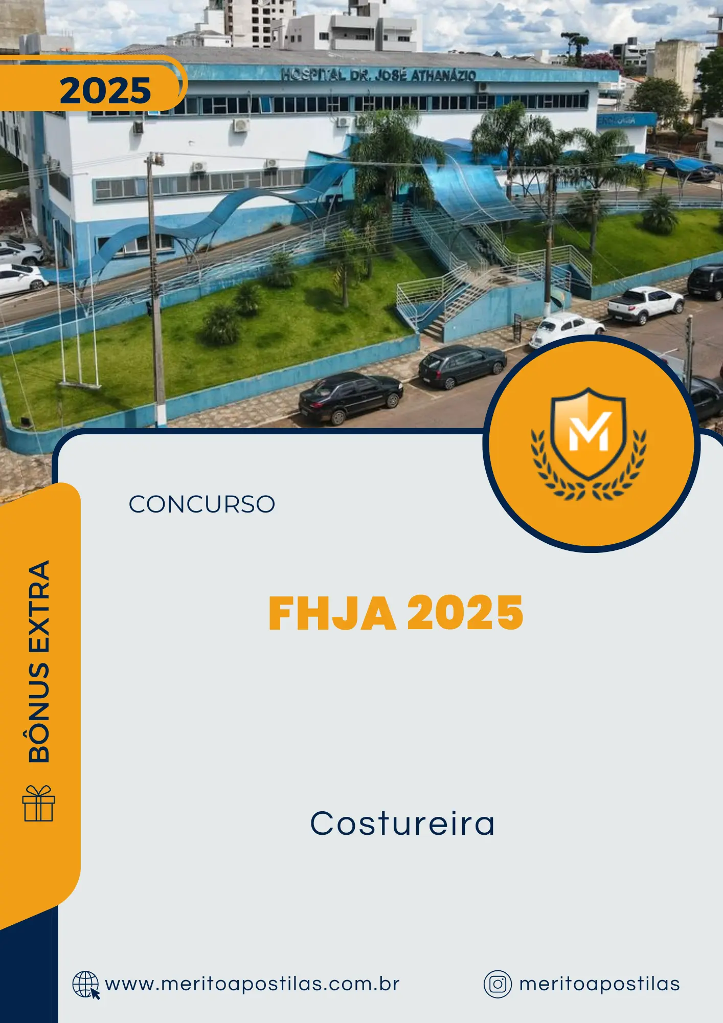 Apostila Costureira Concurso Fundação Hospitalar Dr José Athanázio SC 2025