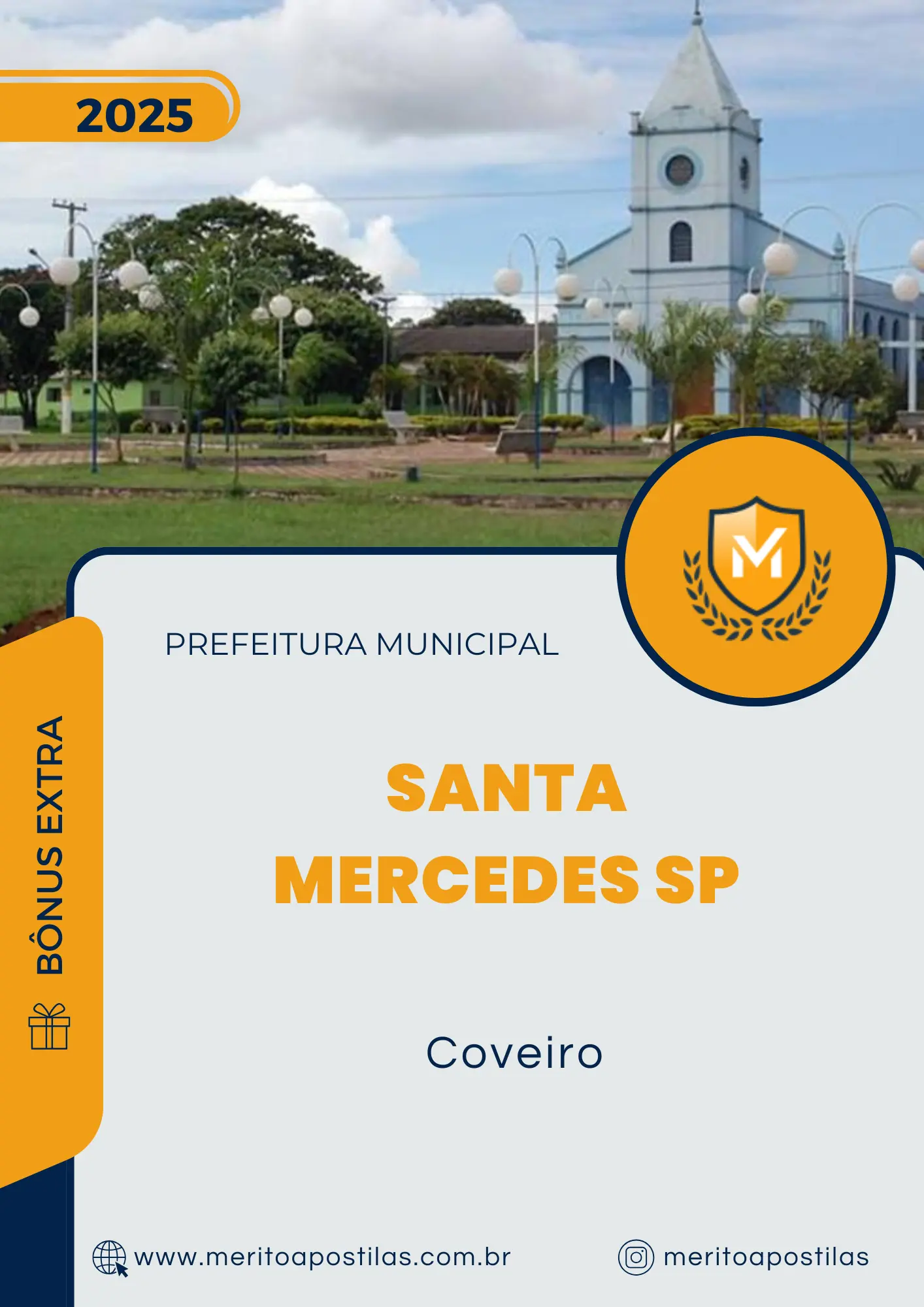 Apostila Coveiro Prefeitura de Santa Mercedes SP 2025