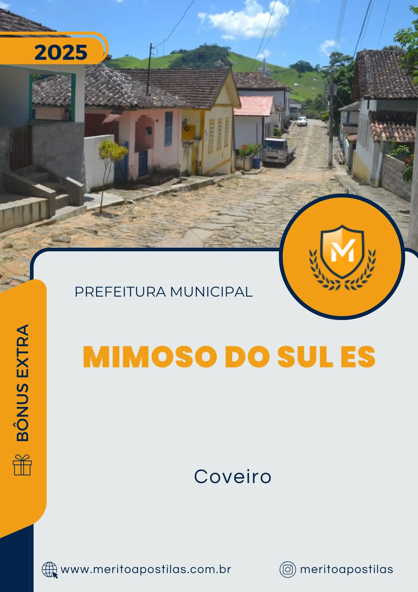 Apostila Coveiro Prefeitura de Mimoso do Sul ES 2025