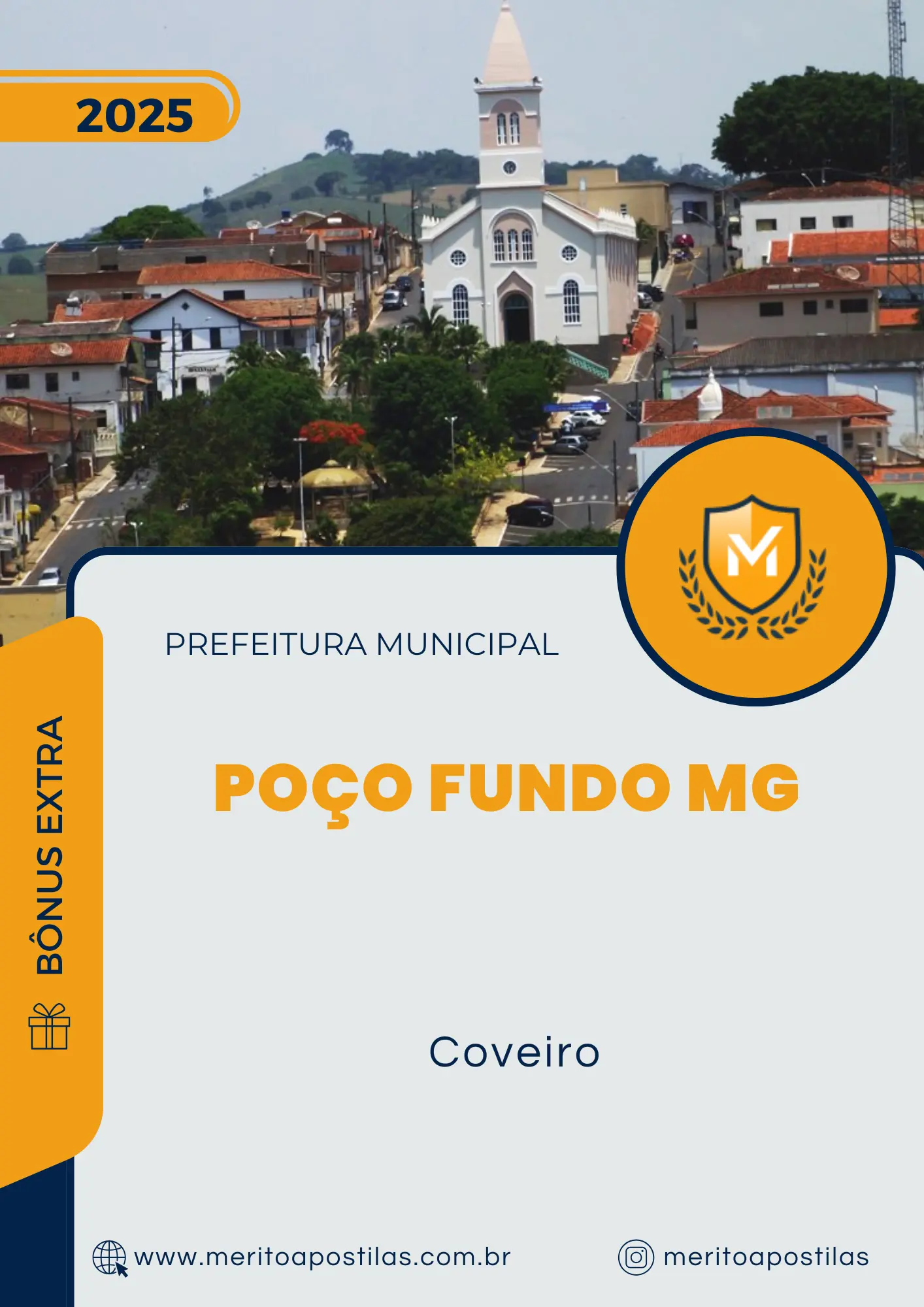 Apostila Coveiro Prefeitura de Poço Fundo MG 2025