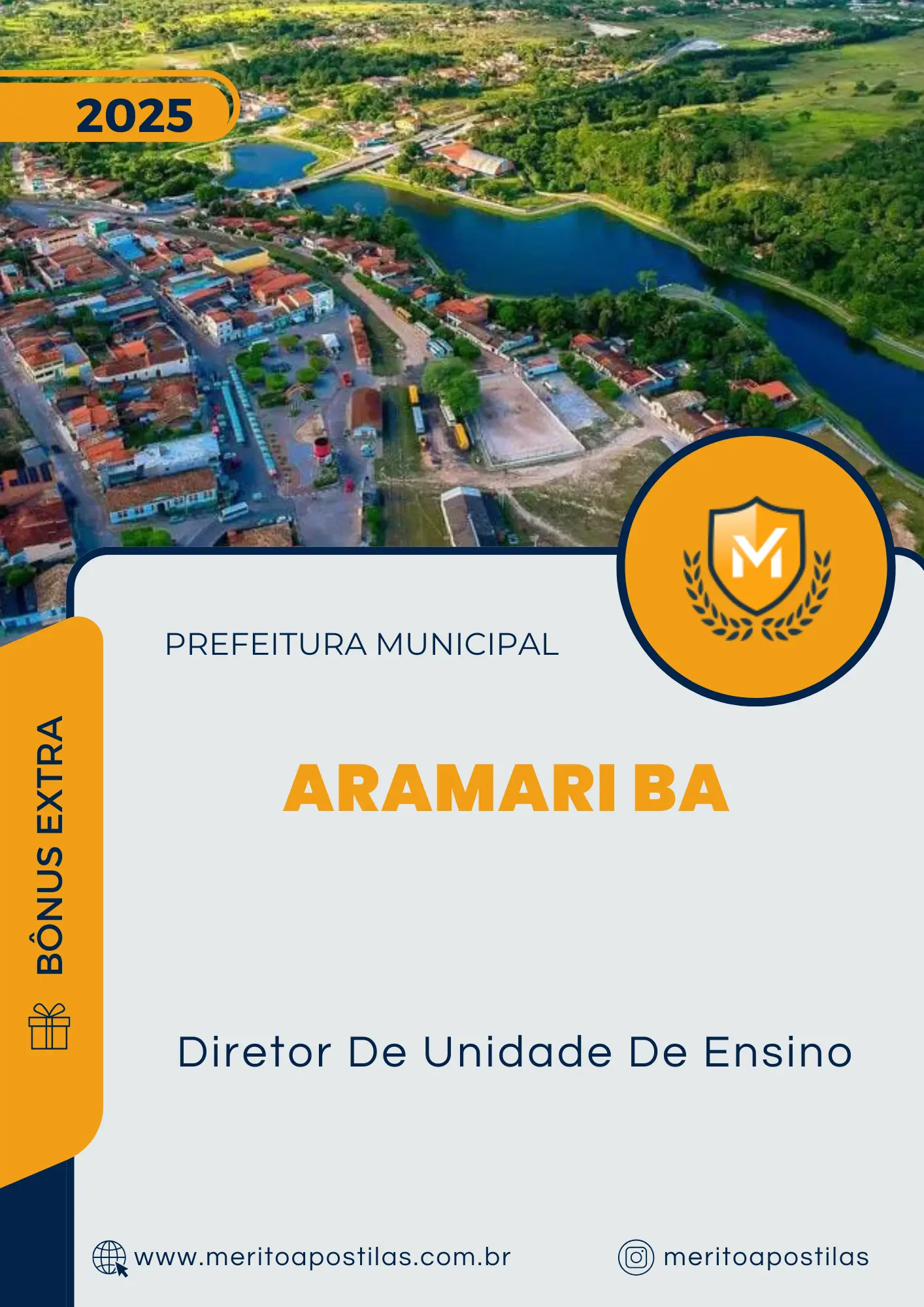Apostila Diretor De Unidade De Ensino Prefeitura de Aramari BA 2025