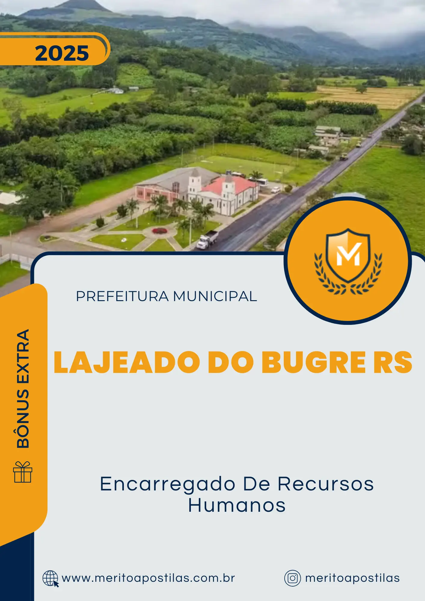 Apostila Encarregado De Recursos Humanos Prefeitura de Lajeado do Bugre RS 2025