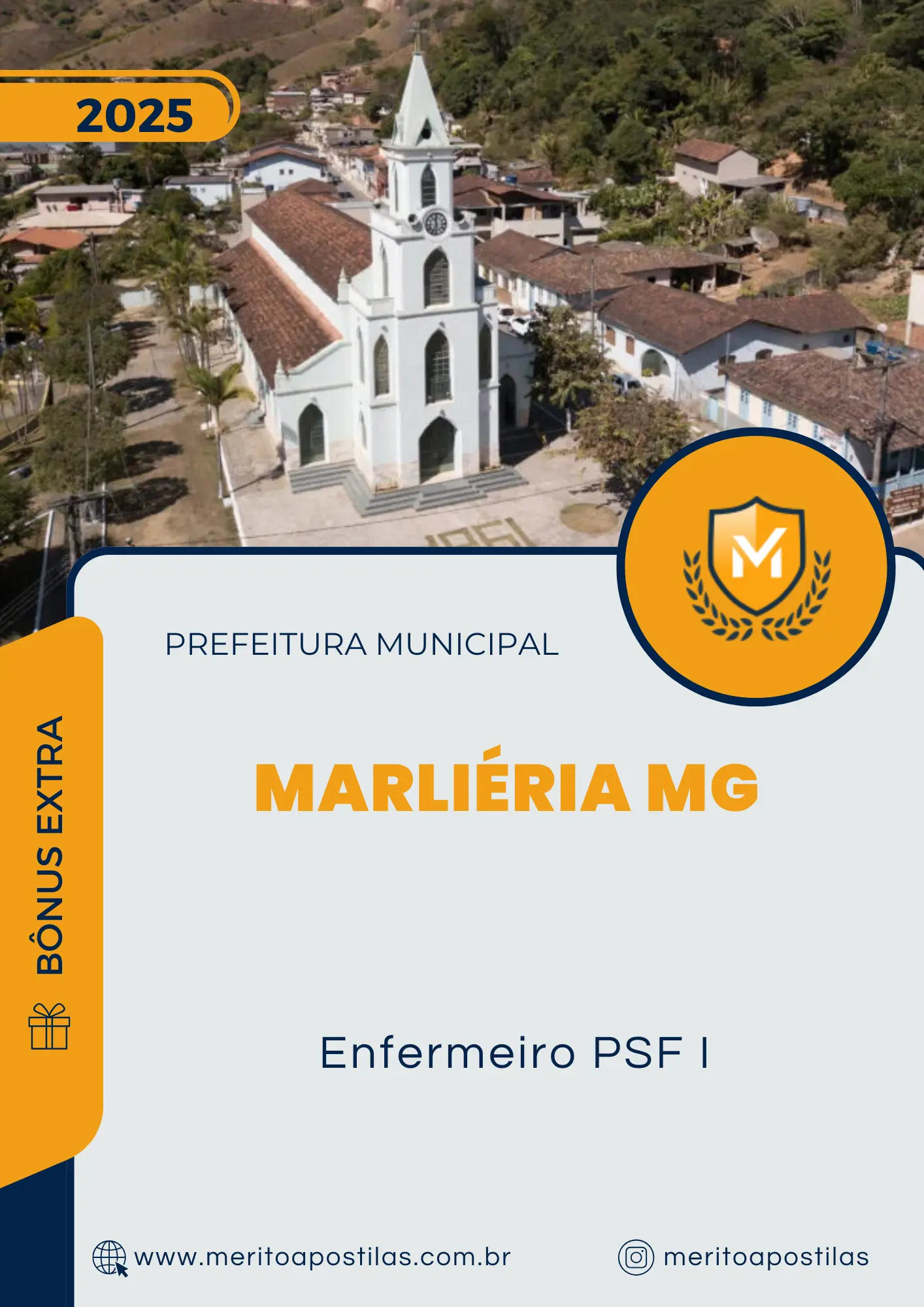 Apostila Enfermeiro PSF I Prefeitura de Marliéria MG 2025