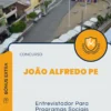 Apostila Entrevistador Para Programas Sociais Concurso João Alfredo PE 2025