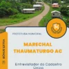 Apostila Assistente Social Prefeitura de Marechal Thaumaturgo AC 2025