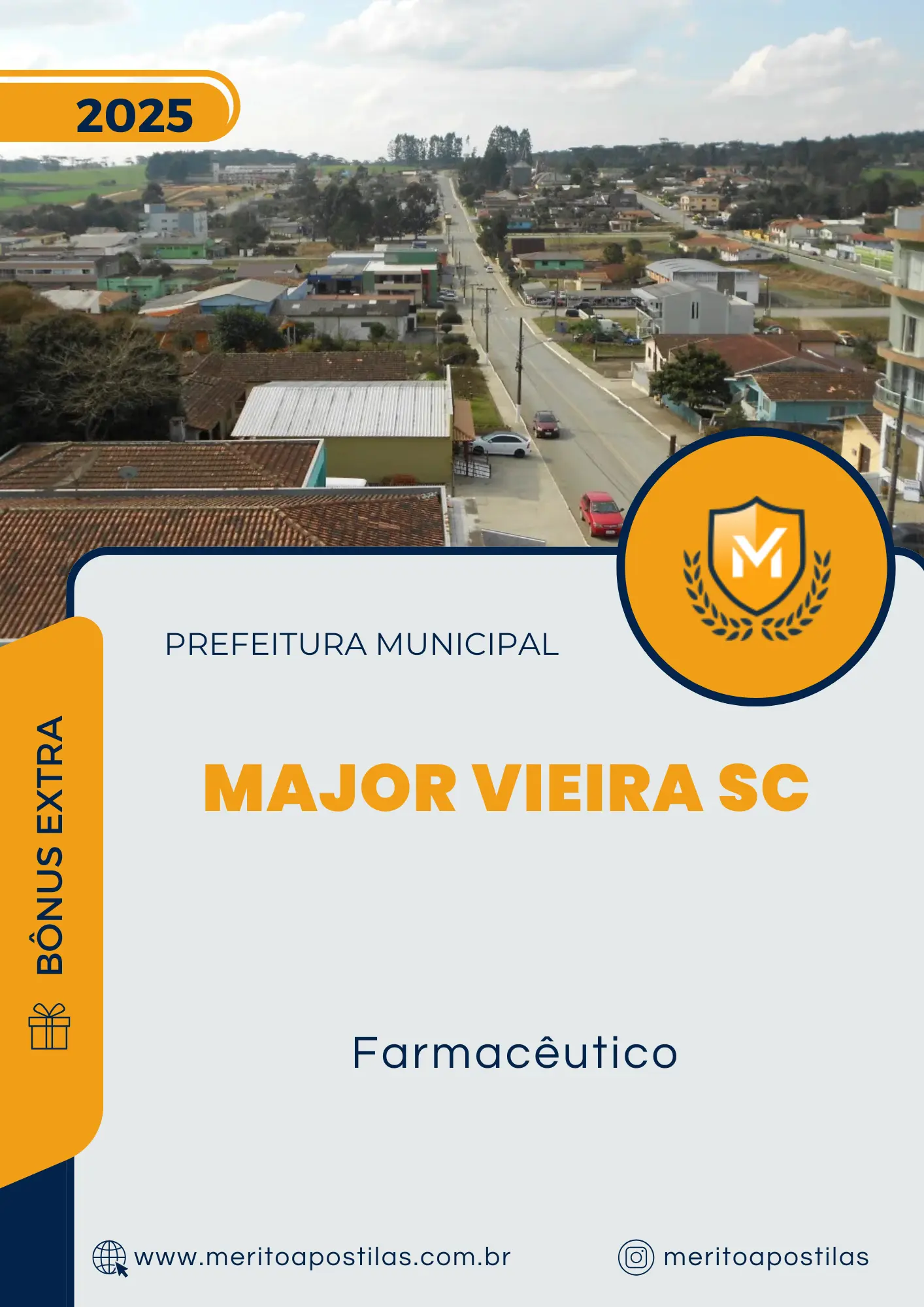 Apostila Farmacêutico Prefeitura de Major Vieira SC 2025