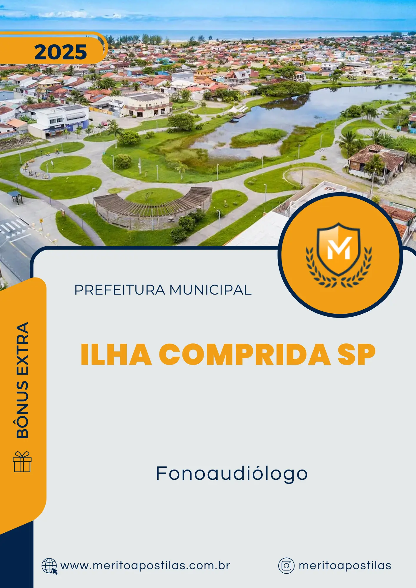 Apostila Fonoaudiólogo Prefeitura de Ilha Comprida SP 2025