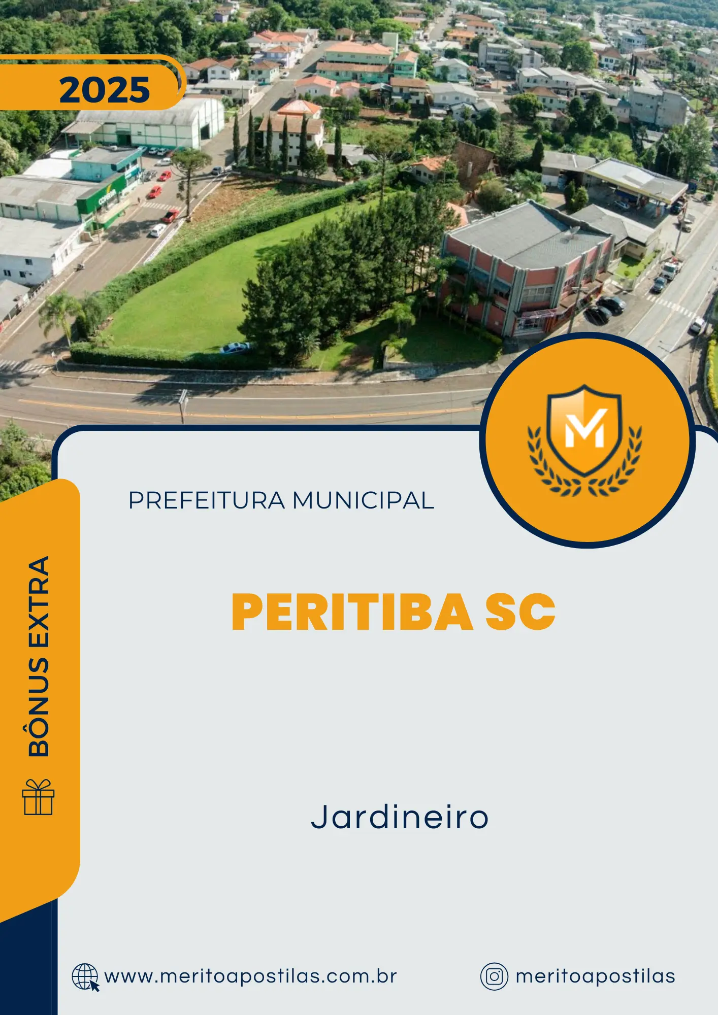 Apostila Jardineiro Prefeitura de Peritiba SC 2025