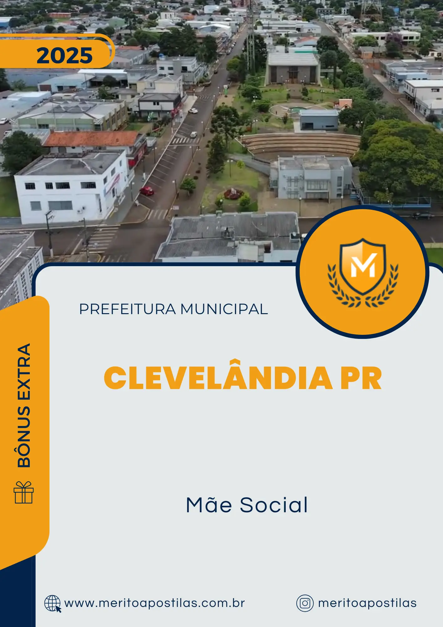 Apostila Mãe Social Prefeitura de Clevelândia PR 2025