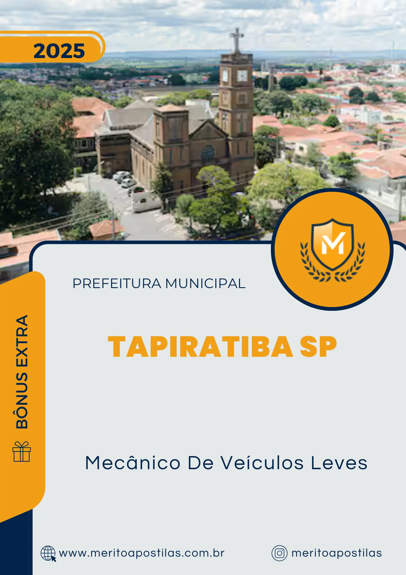Apostila Mecânico De Veículos Leves Prefeitura de Tapiratiba SP 2025