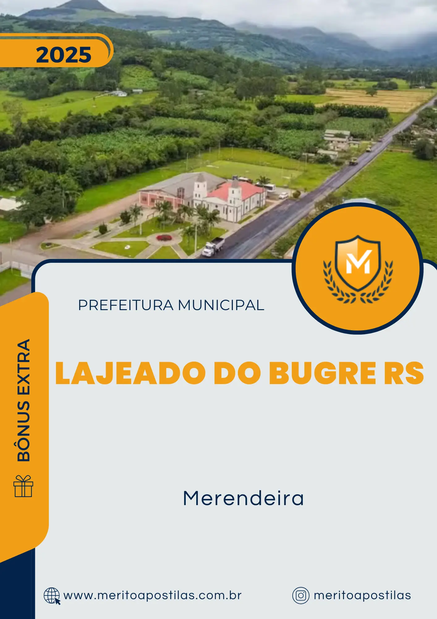Apostila Merendeira Prefeitura de Lajeado do Bugre RS 2025
