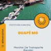 Apostila Monitor De Transporte Escolar Prefeitura de Guapé MG 2025