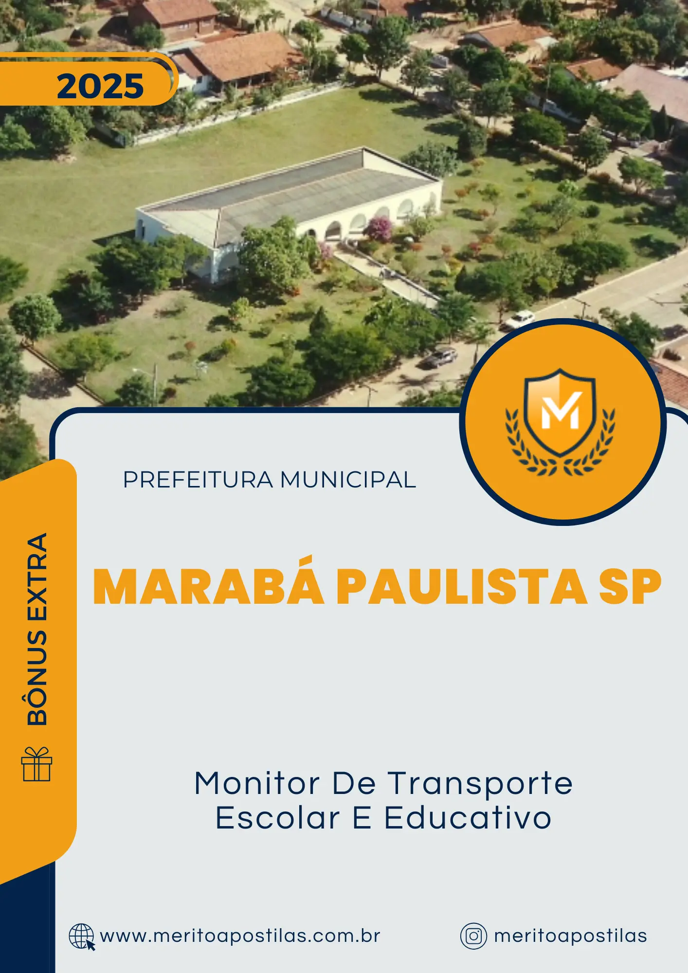Apostila Monitor De Transporte Escolar E Educativo Prefeitura de Marabá Paulista SP 2025