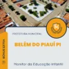 Apostila Monitor da Educação Infantil Prefeitura de Belém do Piauí PI 2025
