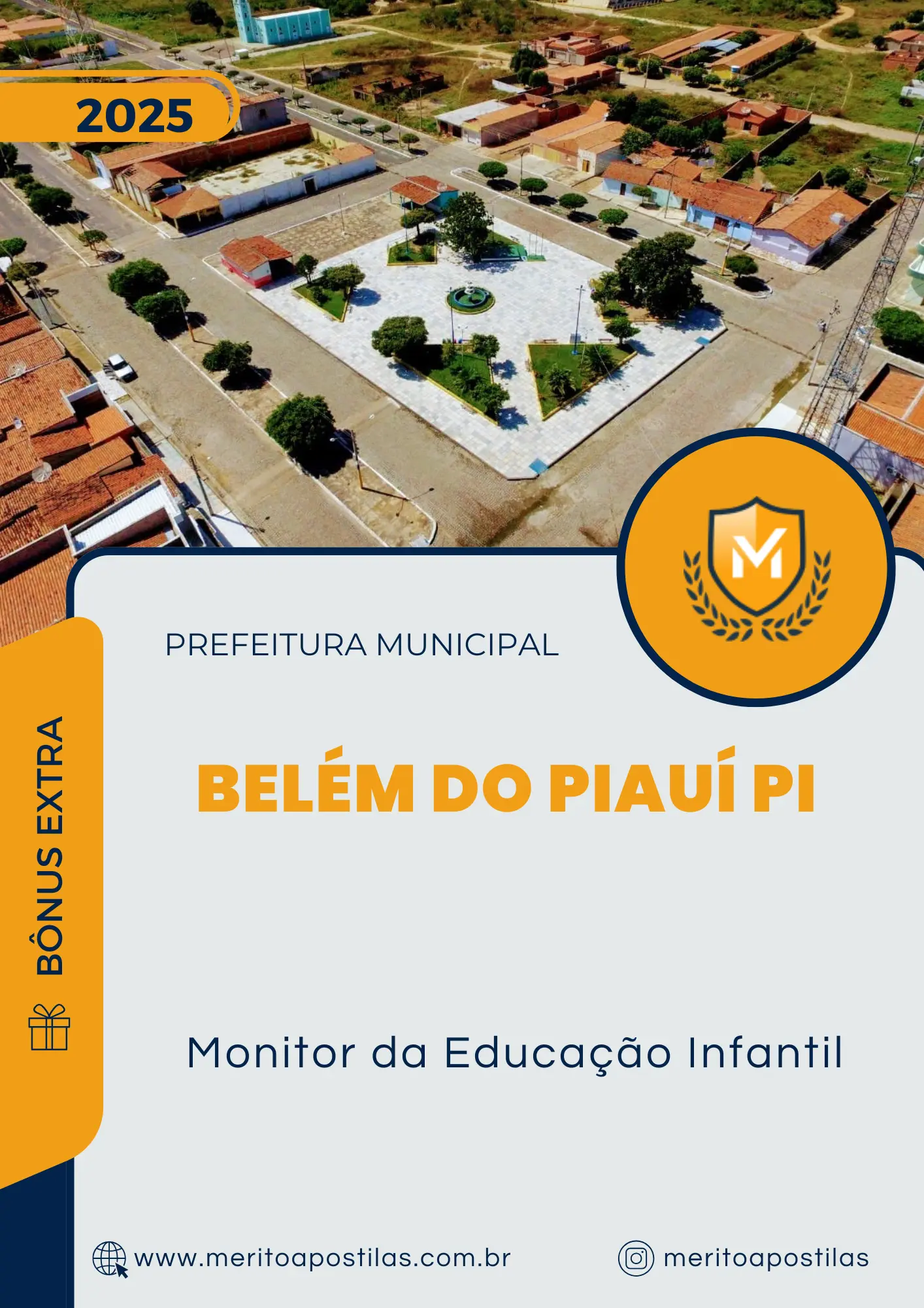 Apostila Monitor da Educação Infantil Prefeitura de Belém do Piauí PI 2025
