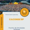Apostila Monitor de Atividades Diversas Prefeitura de Caconde SP 2025