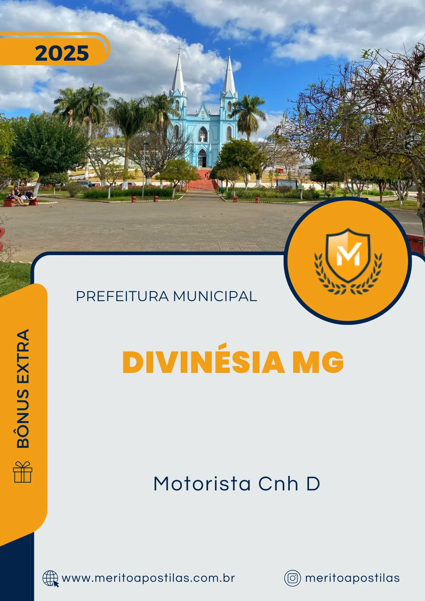Apostila Motorista Cnh D Prefeitura de Divinésia MG 2025