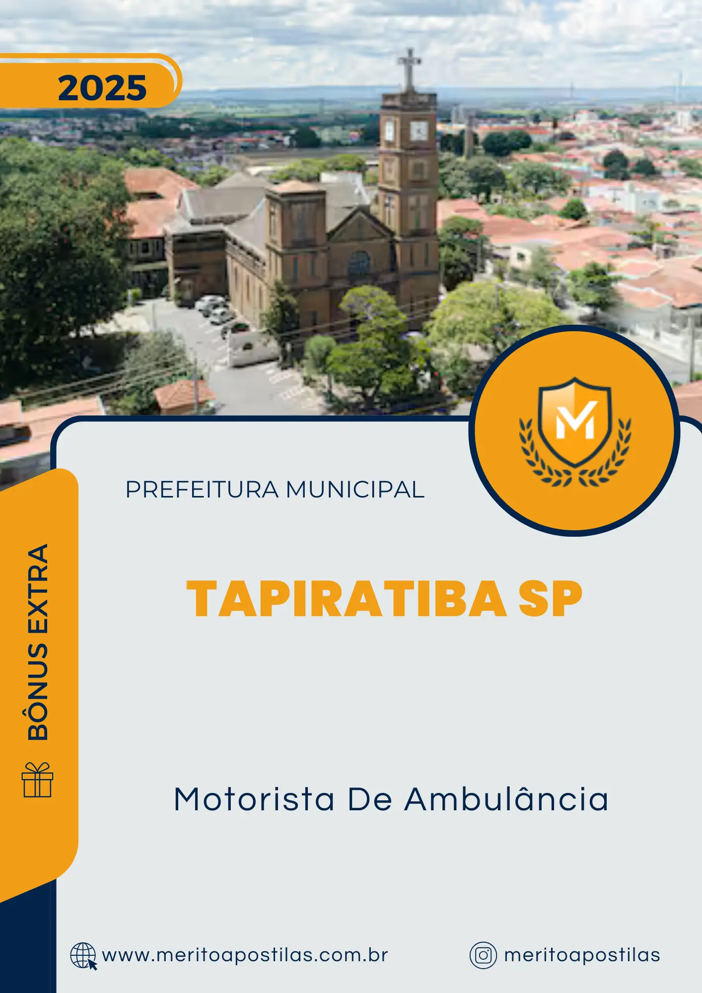 Apostila Motorista De Ambulância Prefeitura de Tapiratiba SP 2025