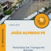 Apostila Motorista De Transporte Escolar Concurso João Alfredo PE 2025