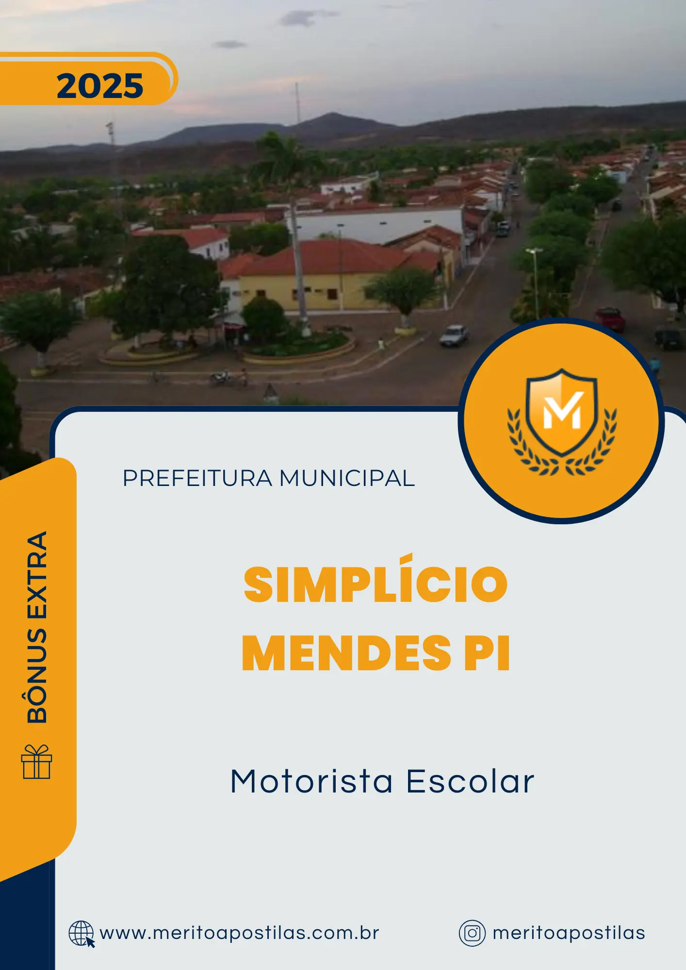 Apostila Motorista Escolar Prefeitura de Simplício Mendes PI 2025