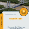 Apostila Operador De Máquinas Pesadas I Patrol - Motoniveladora Processo Seletivo CIDESAT MT 2025