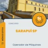 Apostila Operador de Máquinas Concurso Sarapuí SP 2025