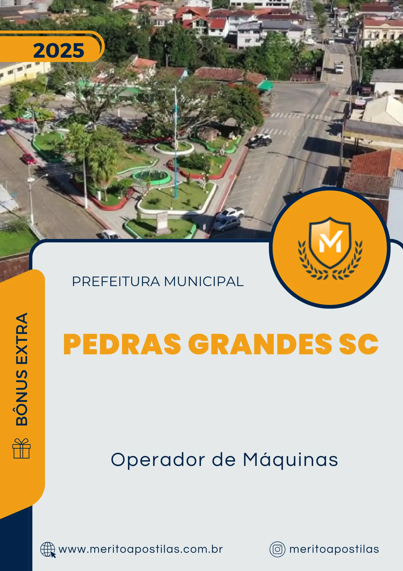 Apostila Operador de Máquinas Prefeitura de Pedras Grandes SC 2025