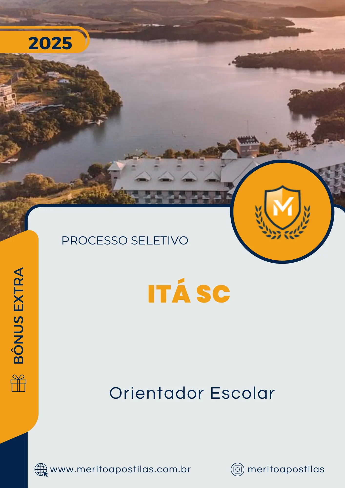 Apostila Orientador Escolar Processo Seletivo de Itá SC 2025