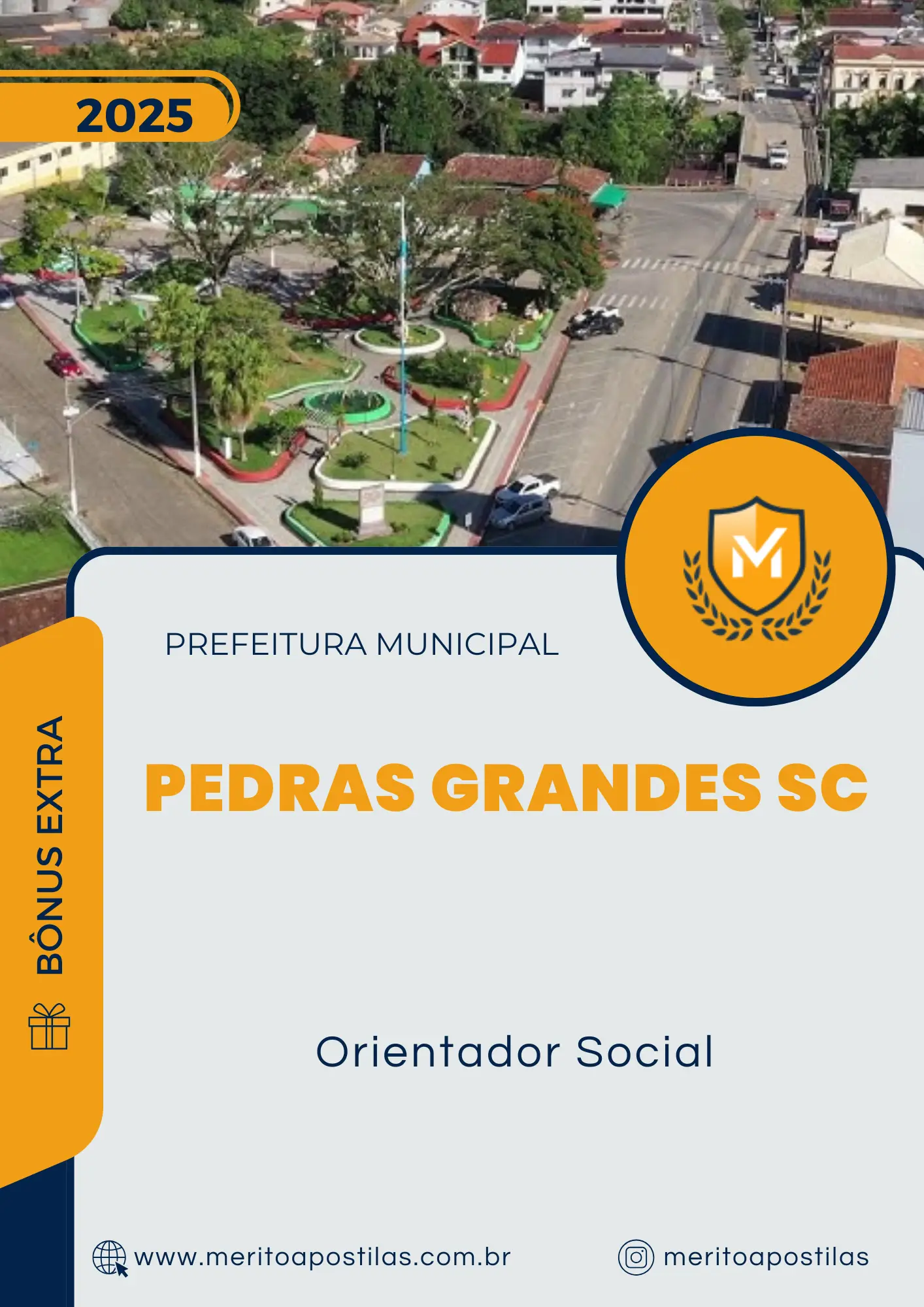 Apostila Orientador Social Prefeitura de Pedras Grandes SC 2025