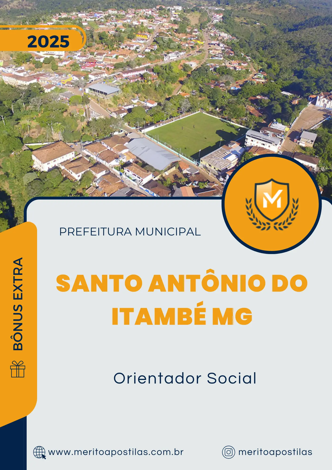 Apostila Orientador Social Prefeitura de Santo Antônio do Itambé MG 2025