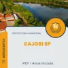 Apostila PEF I Anos Iniciais Prefeitura de Cajobi SP 2025
