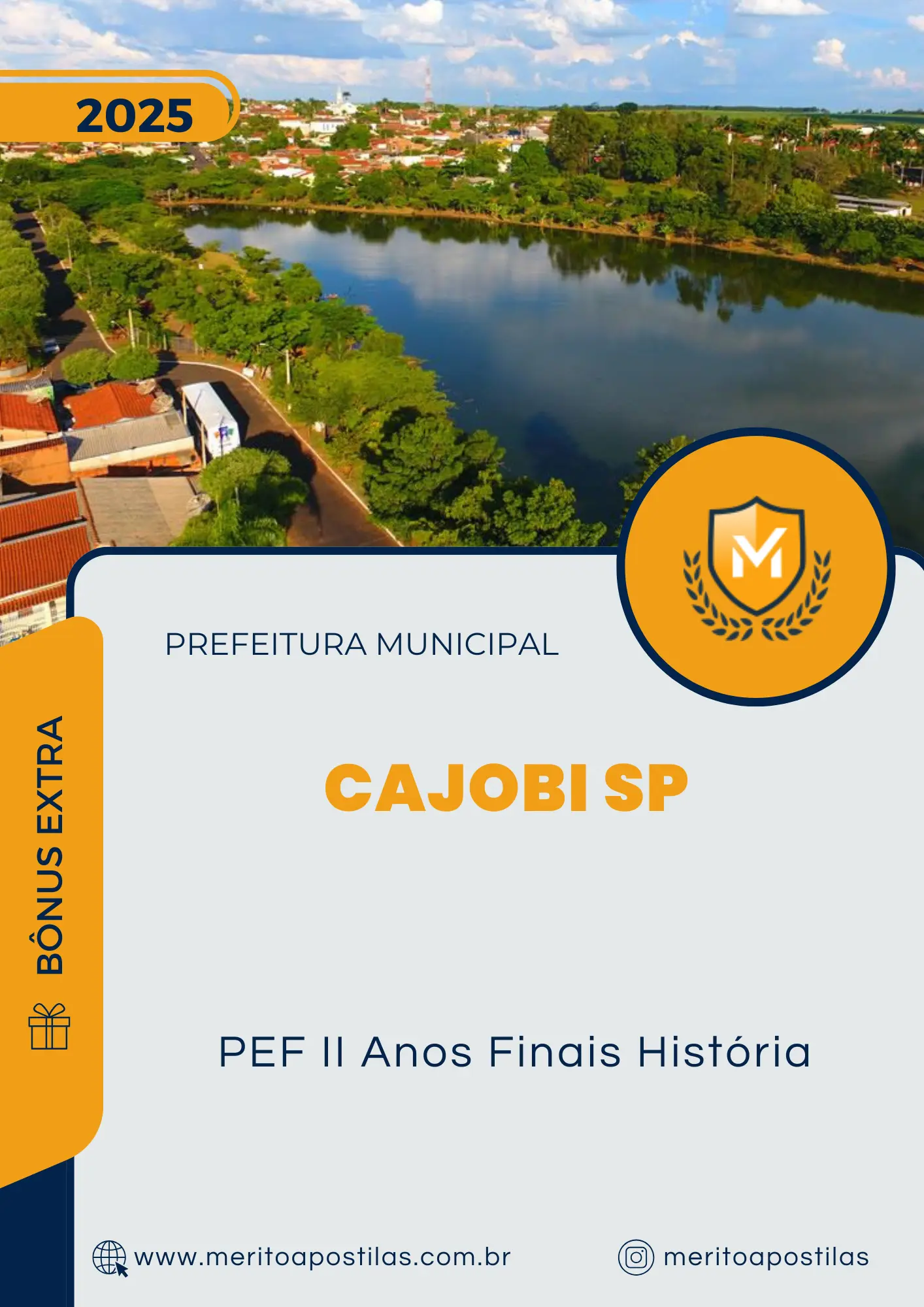 Apostila PEF II Anos Finais História Prefeitura de Cajobi SP 2025