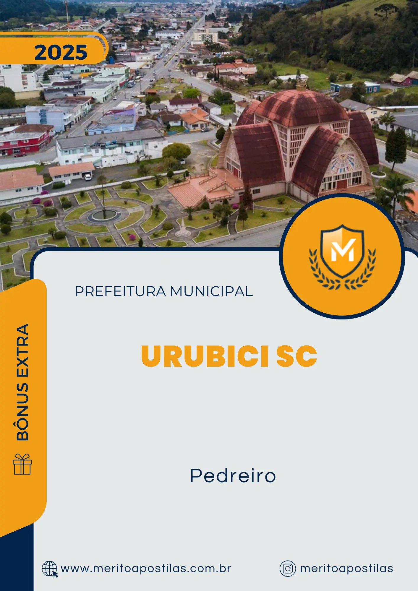 Apostila Pedreiro Prefeitura de Urubici SC 2025