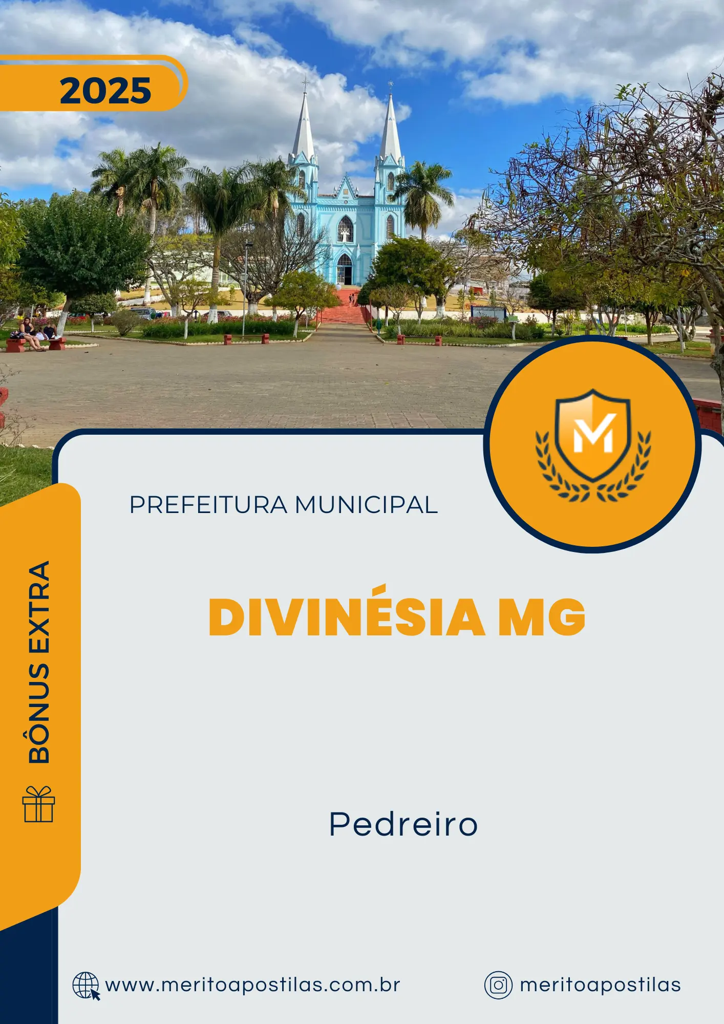 Apostila Pedreiro Prefeitura de Divinésia MG 2025