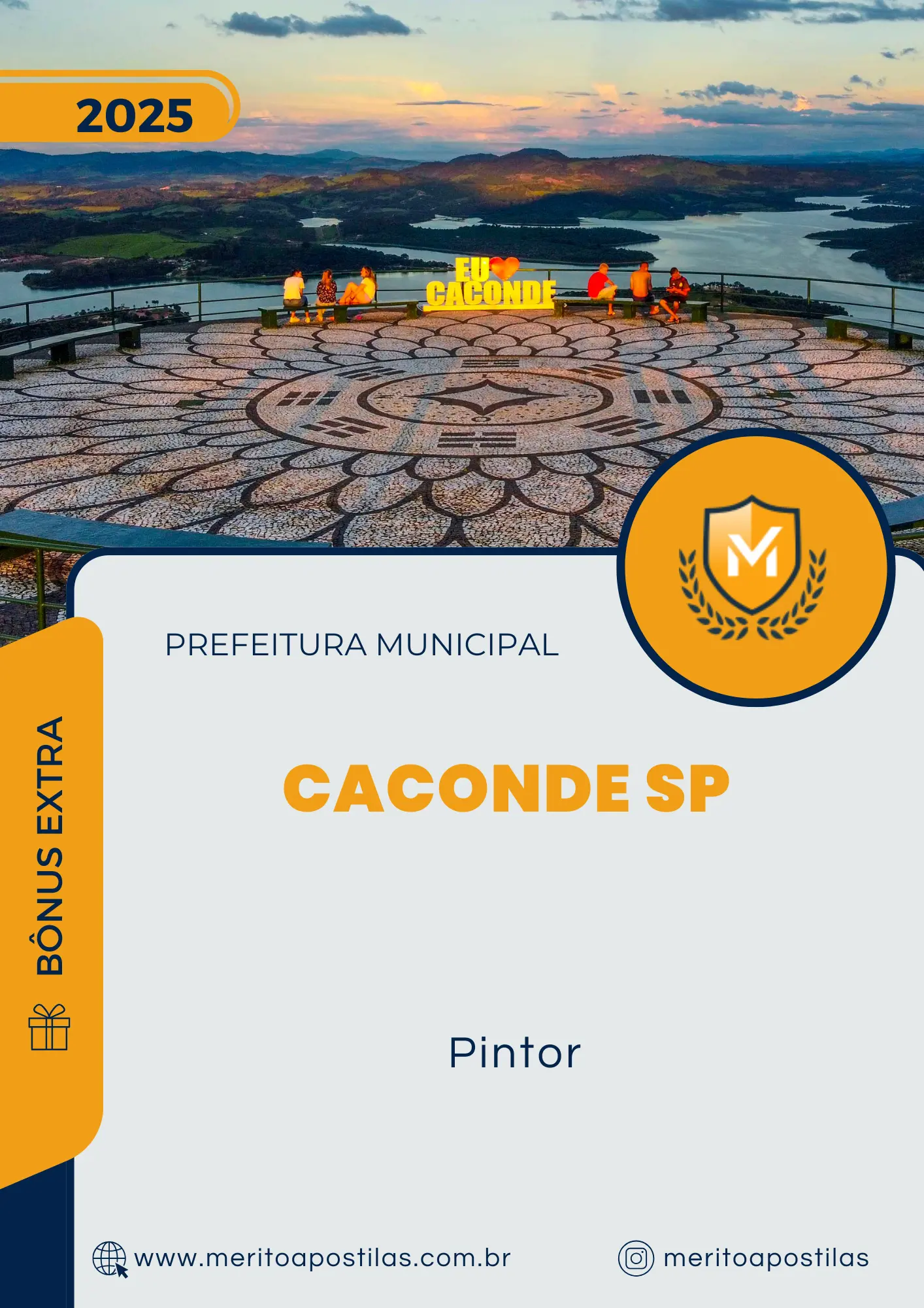 Apostila Pintor Prefeitura de Caconde SP 2025