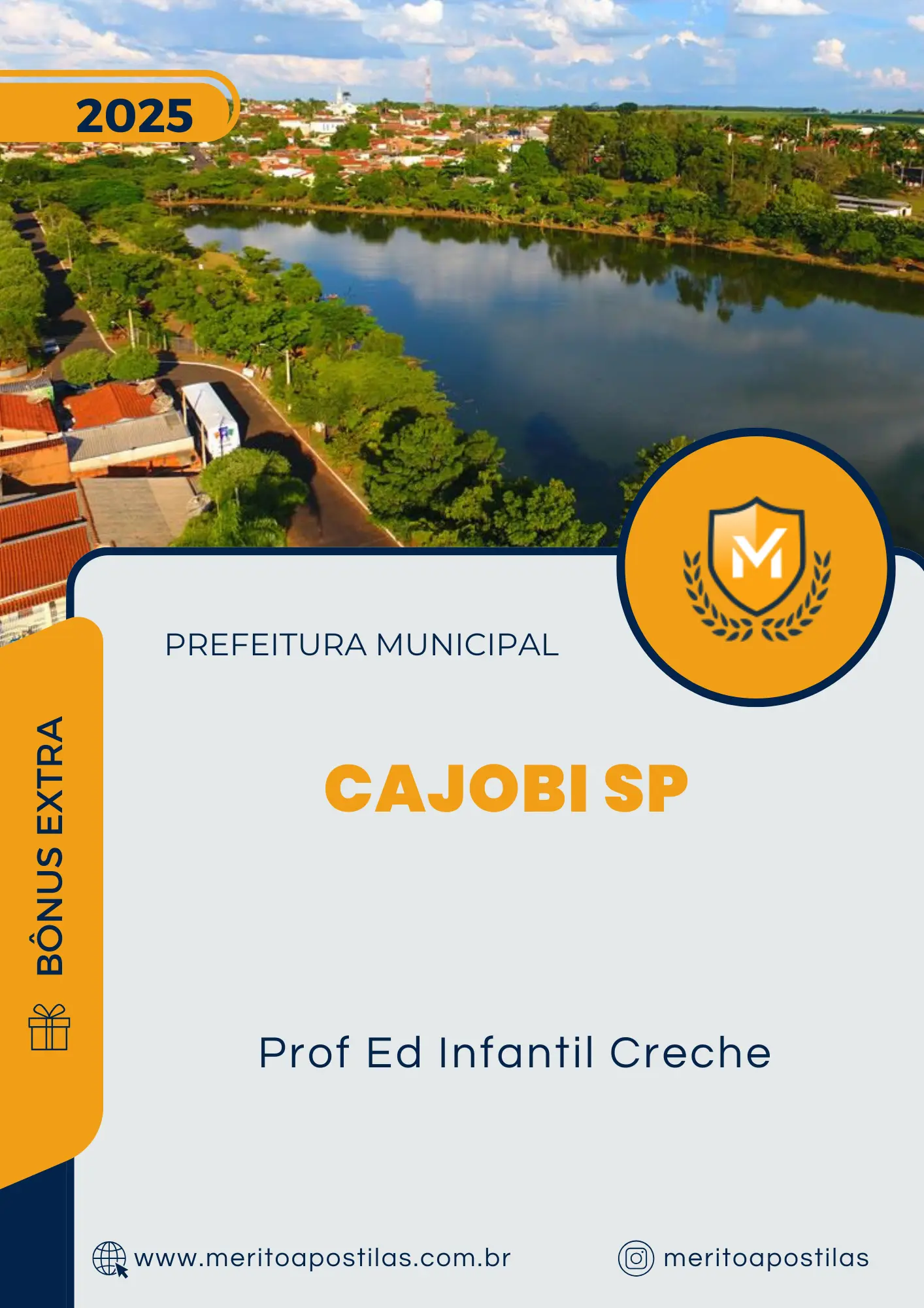 Apostila Prof Ed Infantil Creche Prefeitura de Cajobi SP 2025