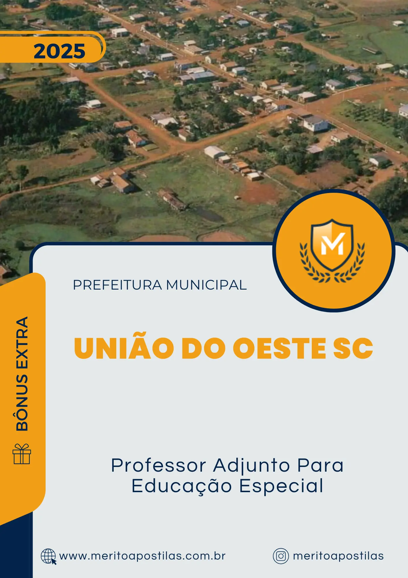 Apostila Professor Adjunto Para Educação Especial Prefeitura de União do Oeste SC 2025