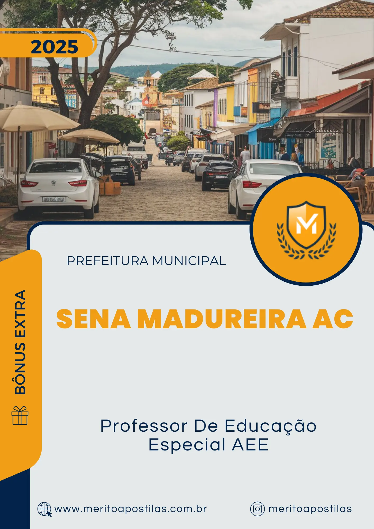 Apostila Professor De Educação Especial AEE Prefeitura de Sena Madureira AC 2025