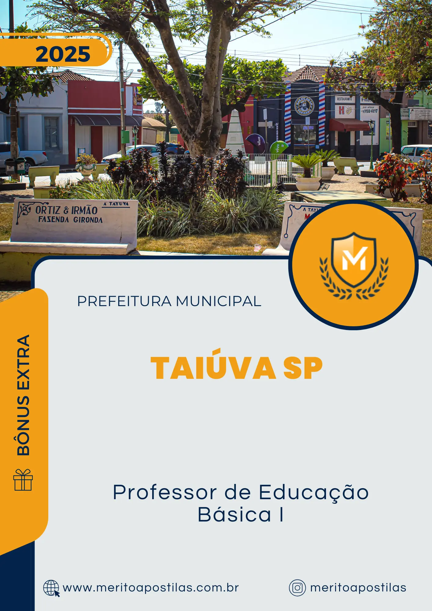 Apostila Professor de Educação Básica I Prefeitura de Taiúva SP 2025